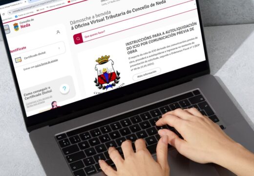 Neda facilita, a través da súa oficina tributaria virtual, a autoliquidación do ICIO por comunicación previa de obra